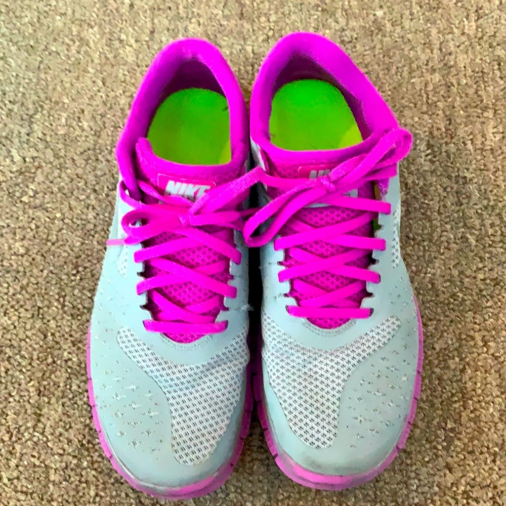 Purple/Grey Nike sneakers